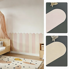 بنلات الحائط الملونة لغرف الأطفال ، مجموعة من ٦ قطع ، ذاتية اللصق